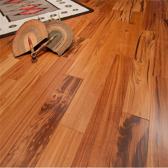 2 1/4&quot; Tigerwood Unfinished Solid Wood Flooring at Discount Prices